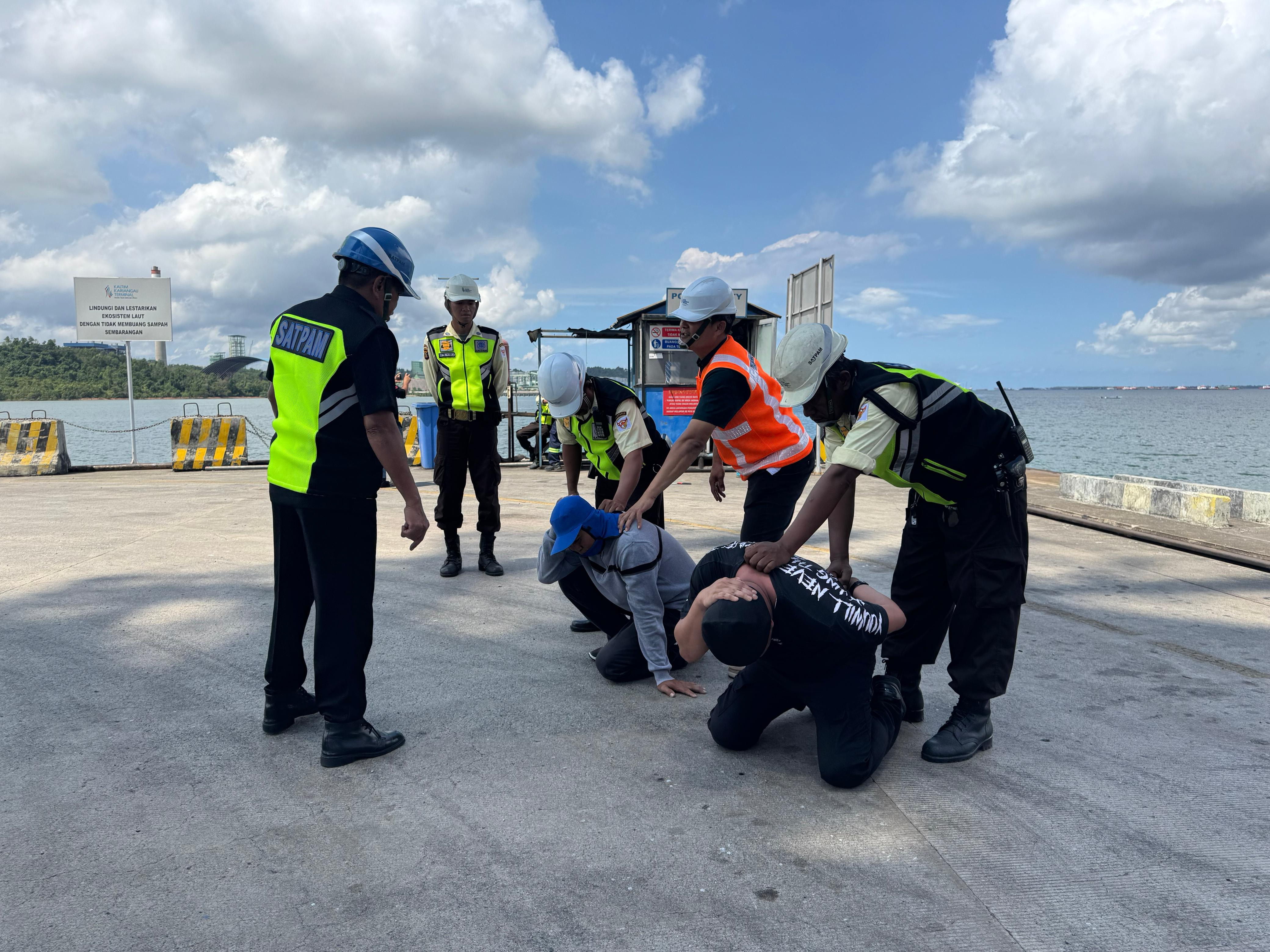 KKT Perkuat Keamanan Pelabuhan Lewat Drill ISPS Code Triwulan II 2026